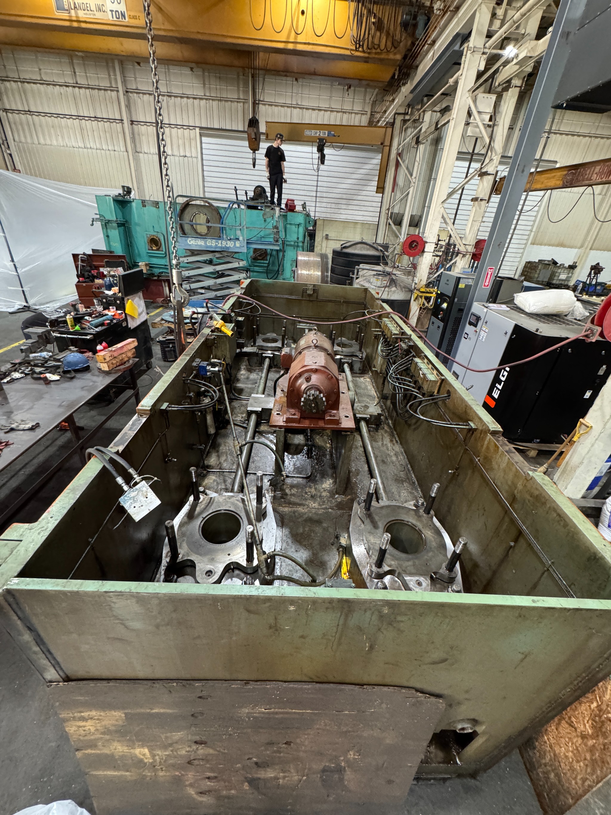 Verson 800 Ton Press Repairs