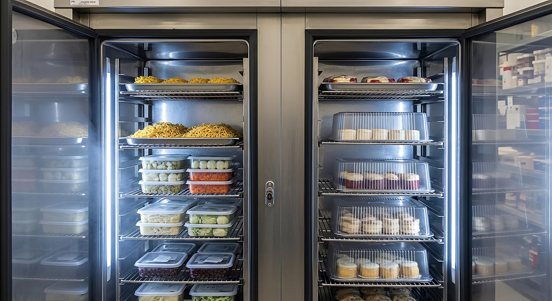 Apex deep freezer turbo blast system