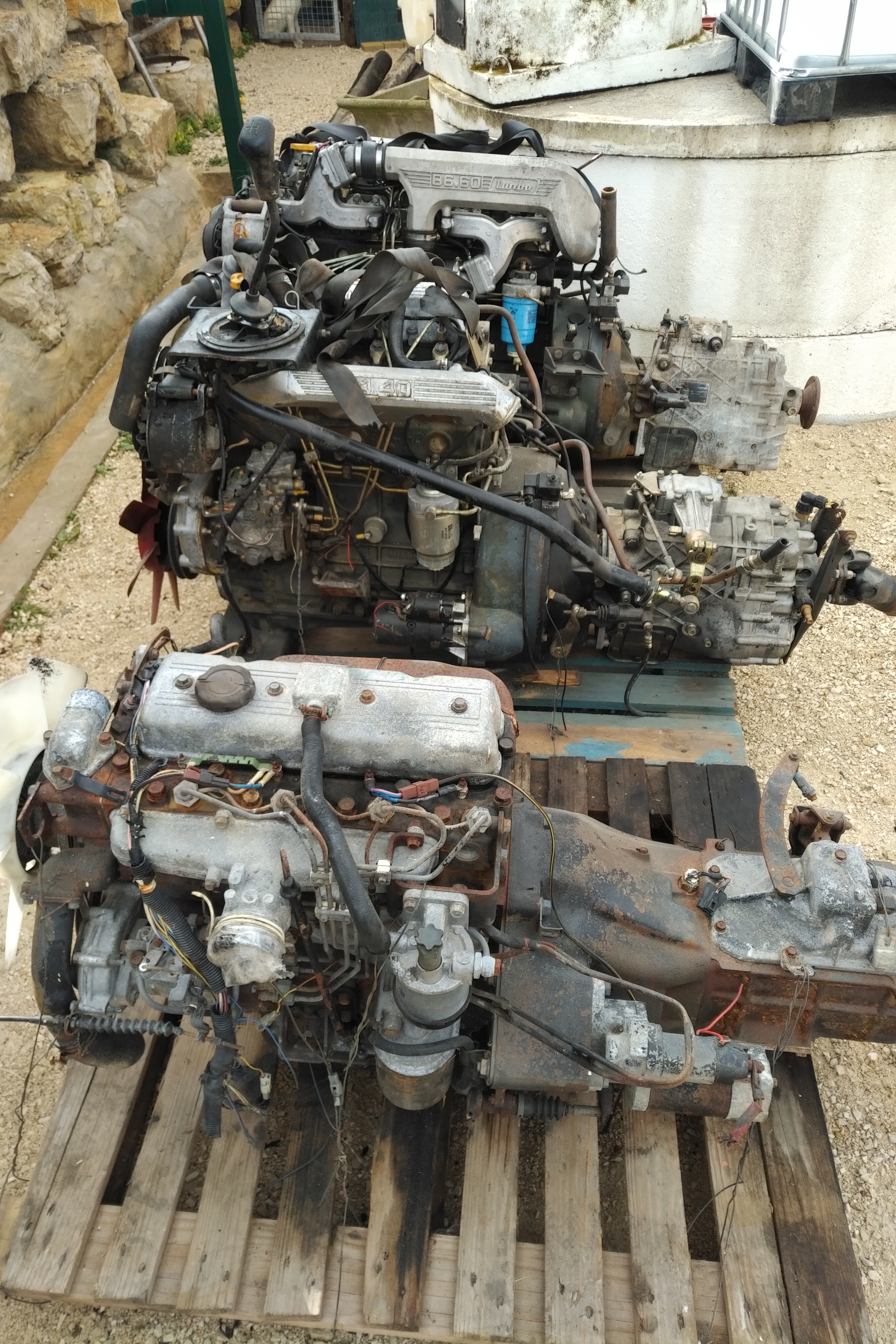 Engines for sale.