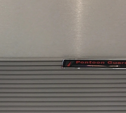 Brushed Aluminum and Grey Guard wrap and guard finish