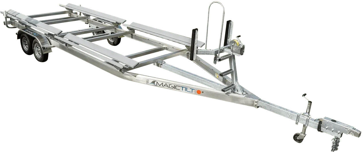 Magic Tilt aluminum boat trailer