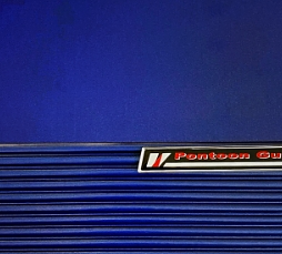 Gloss Deep Blue Metallic and Gloss Deep Blue Metallic Guard wrap and guard finish