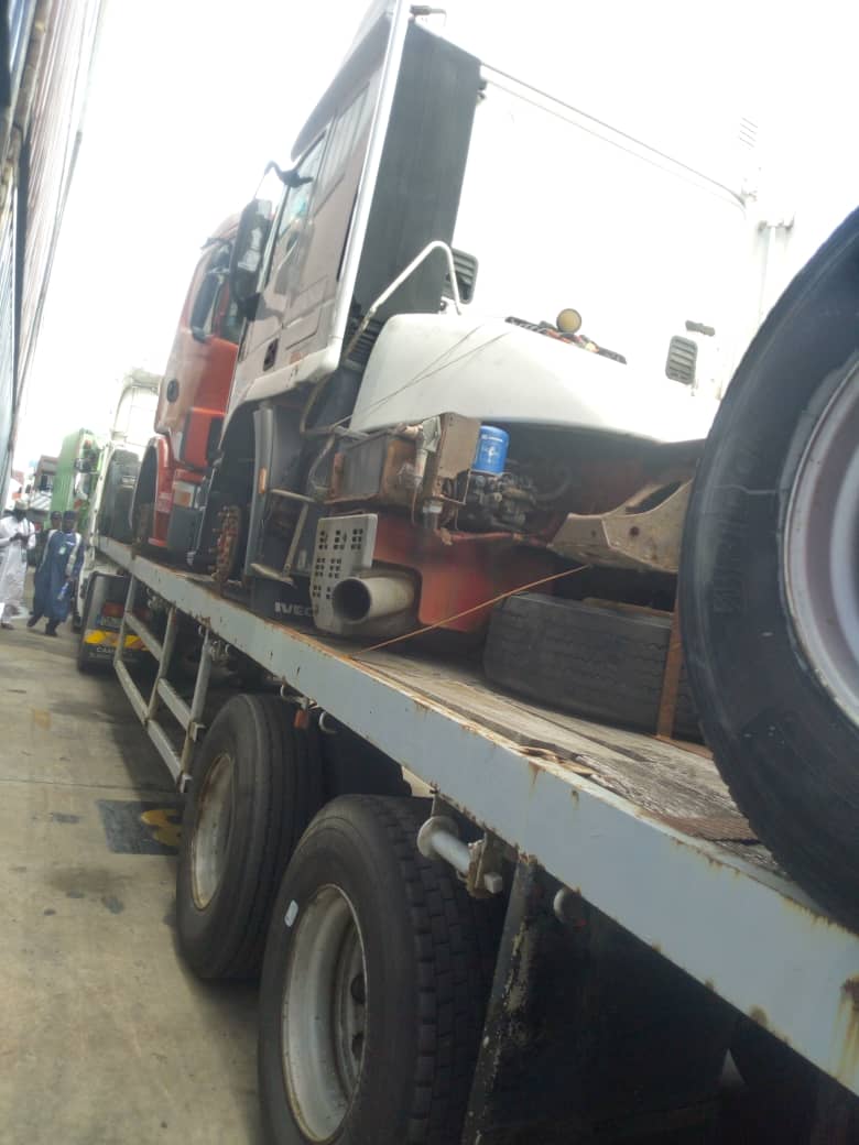 Lagos - Nigeria. Sold and shipped by Britannia Export Consultants Ltd