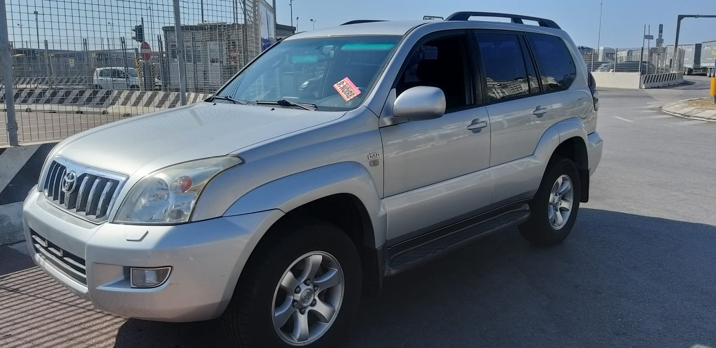 Shipping of 2005 Toyota Landcruiser Prado from Salerno - Italy to Pointe Noire - Congo.