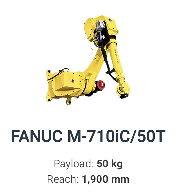Fanuc M-710iC/50T Data Sheet