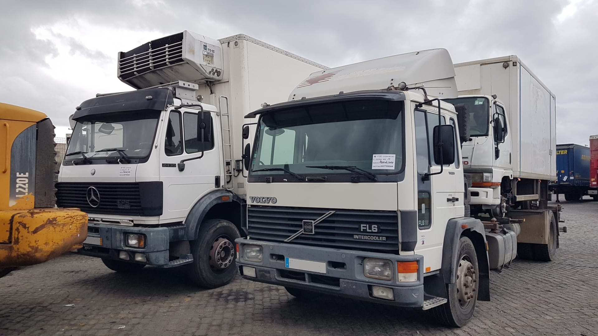 In the port. Shipping to Lagos - Nigeria.