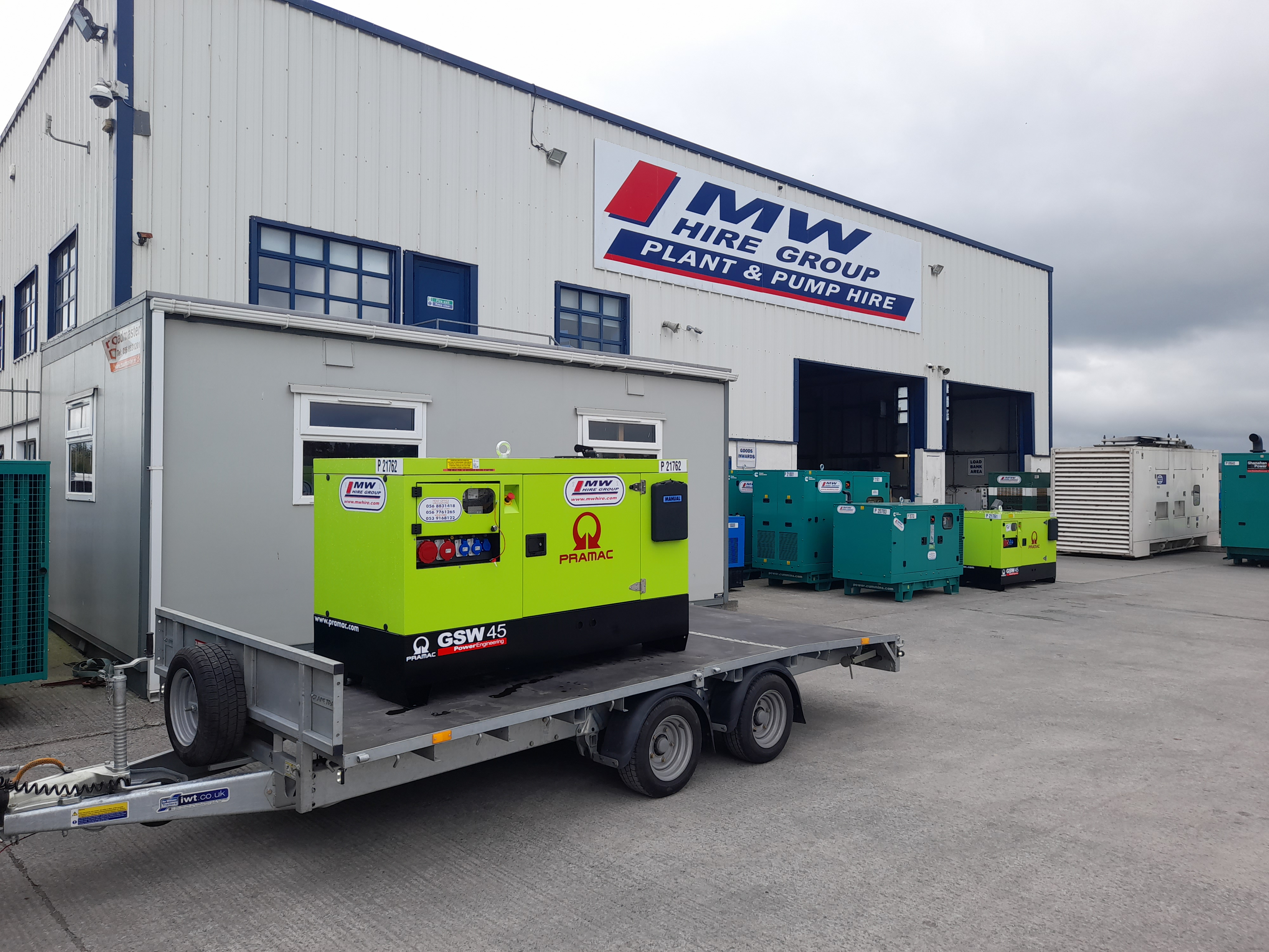 New Pramac GSW 45 Generator  SOLD.. Collected by the Customer 