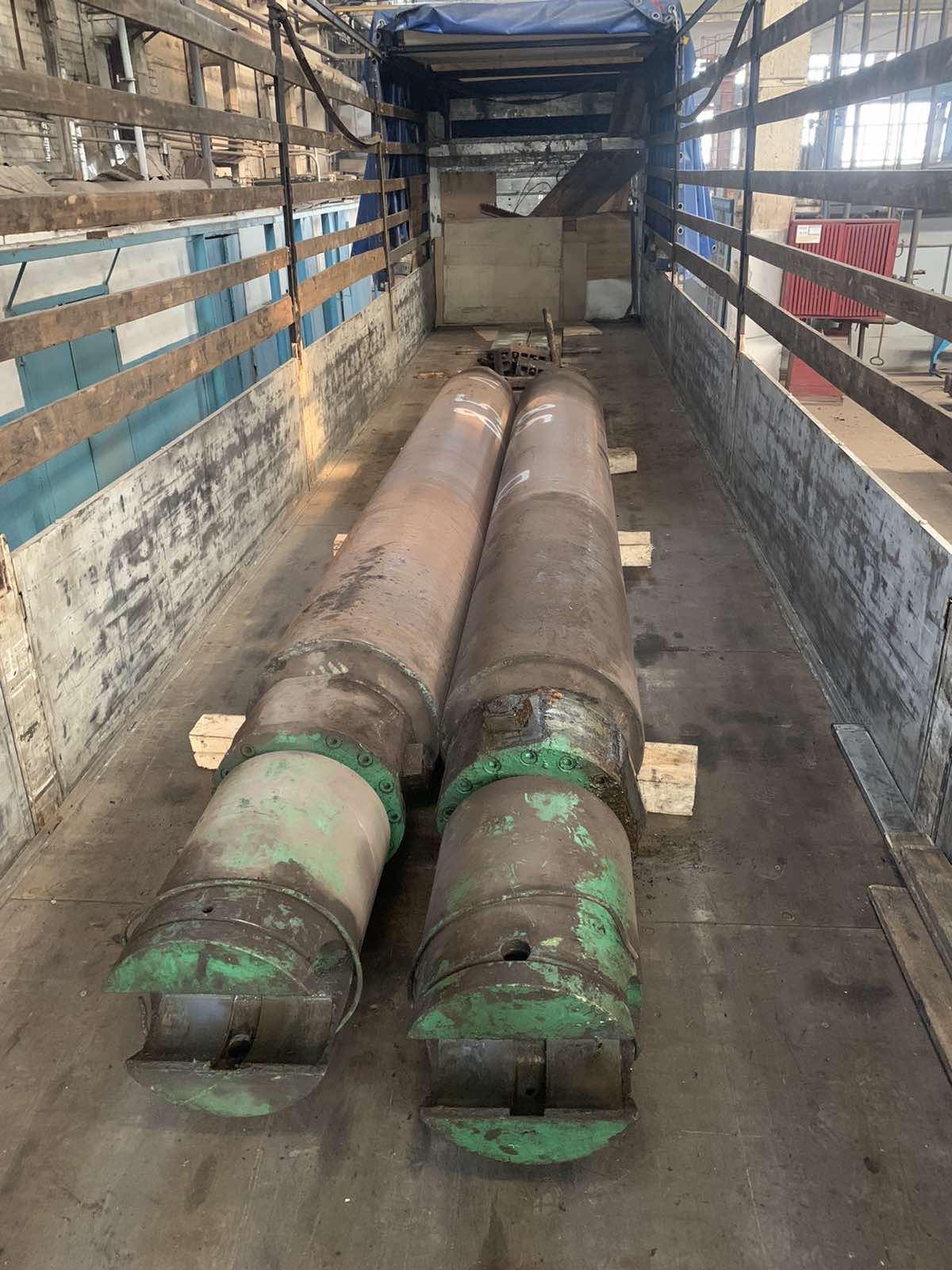 Shipped 3-Rolls Plate Bending Machines  VEB Schwermaschinenbau HR UBBD 40x4000