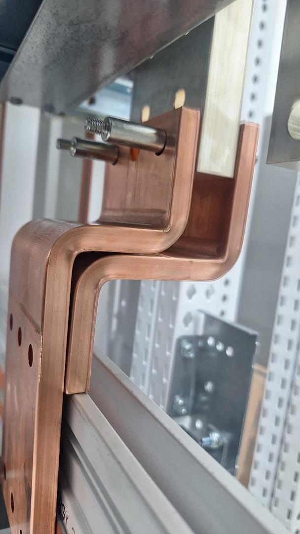 MACCHINA BARRE IN RAME  BUS BAR PROCESSING MACHINE 