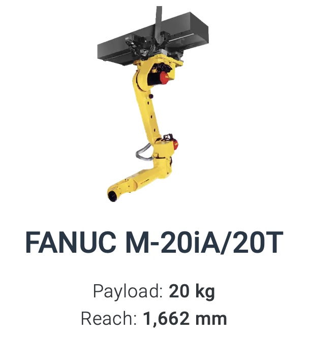 Fanuc M-20iA/20T Data Sheet