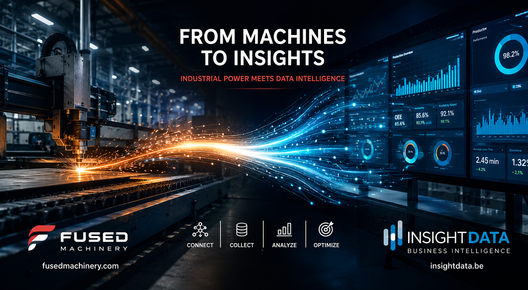 From Machines to Insights — Industrial power meets data intelligence