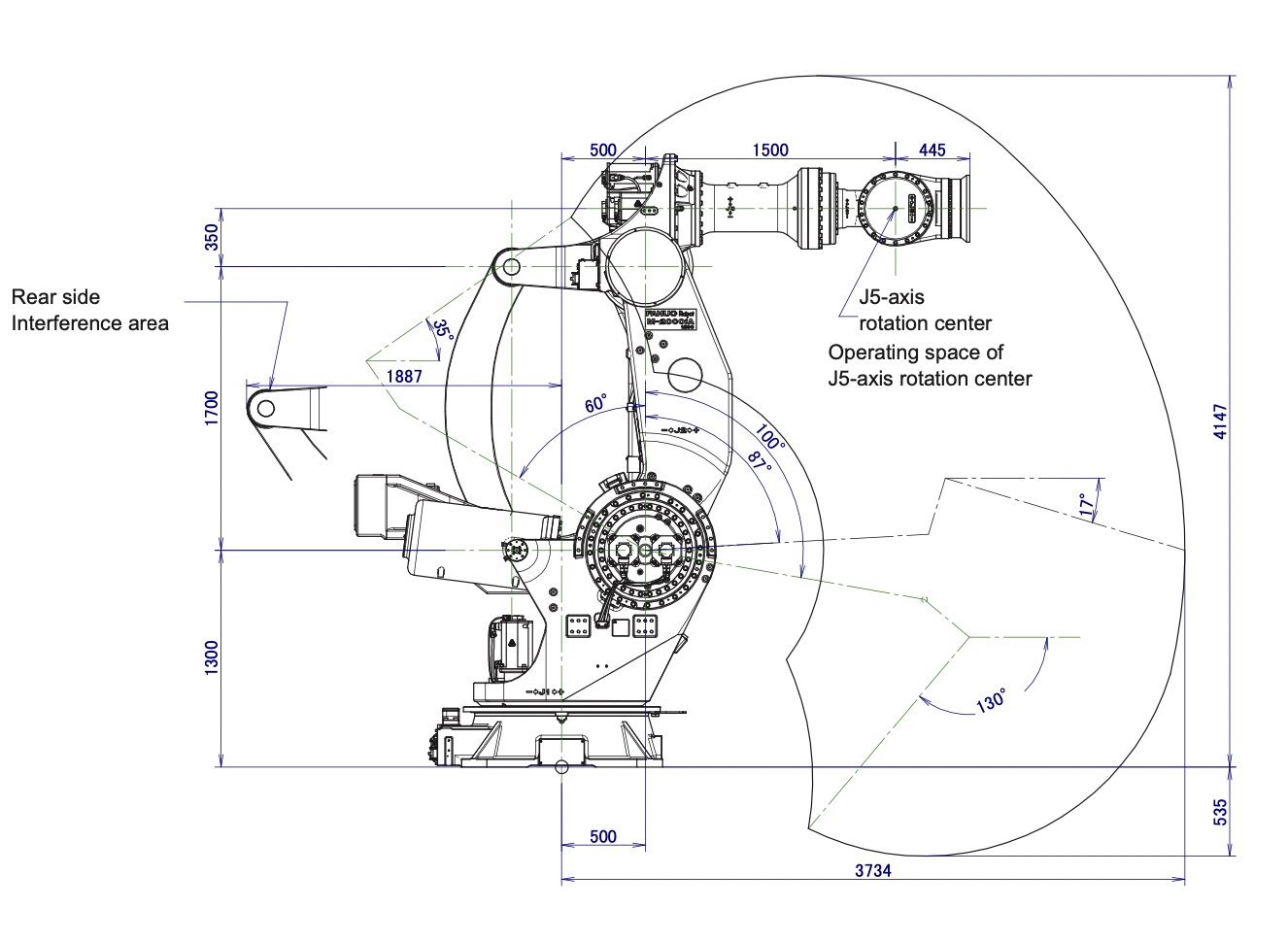 Fanuc M-2000iA/1200 Data Sheet M-Seiries robot