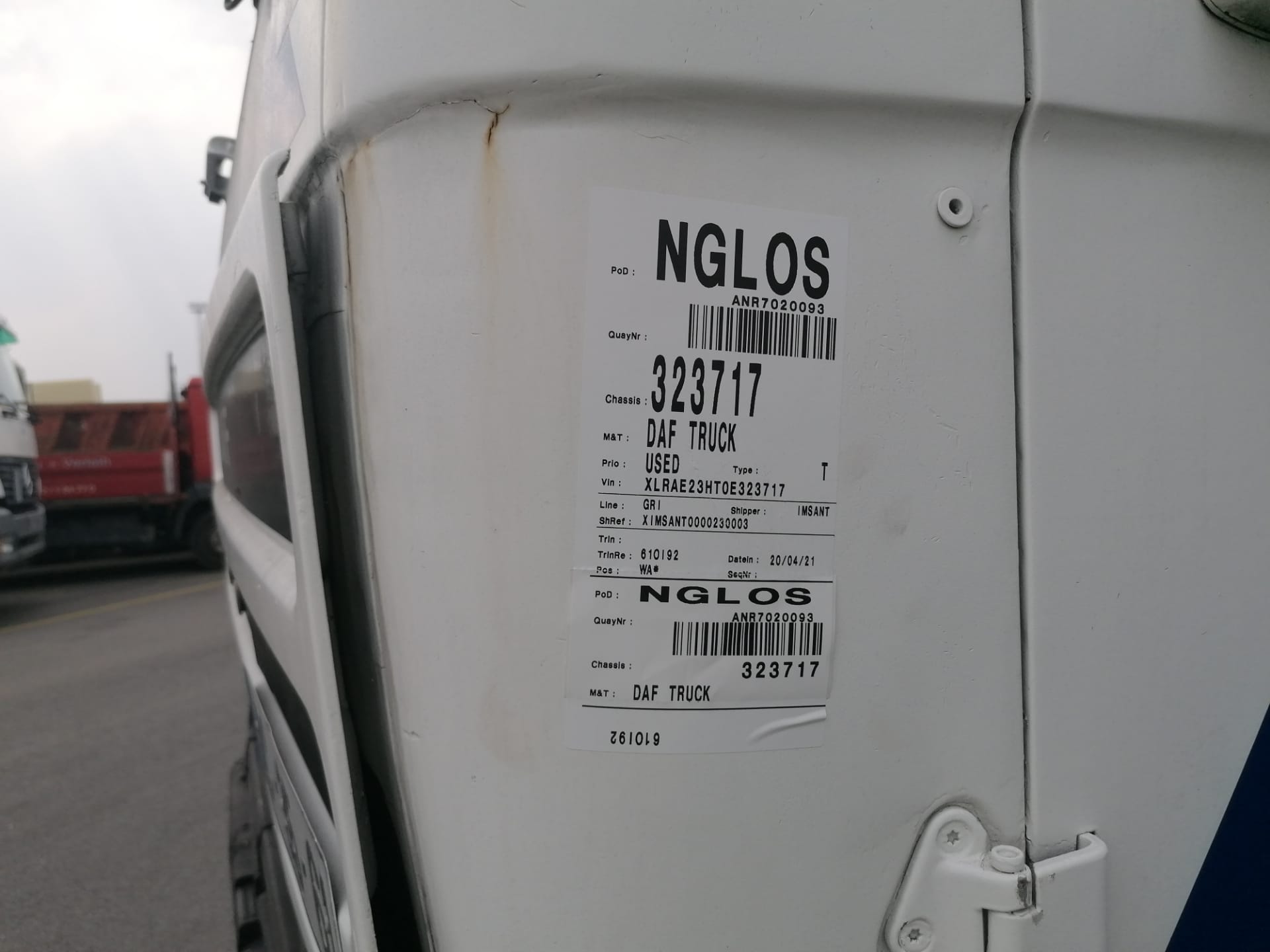 Antwerp Docks - Belgium. Shipping to Lagos - Nigeria.