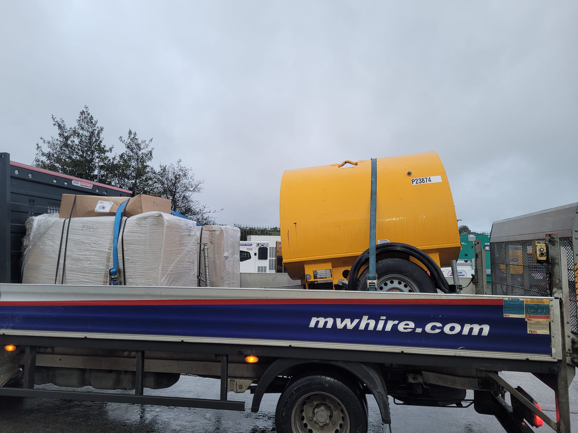 2x 10 Kva Genset Generators + ex rental Road Tow Fuel Bowser SOLD... heading to customers in Dublin