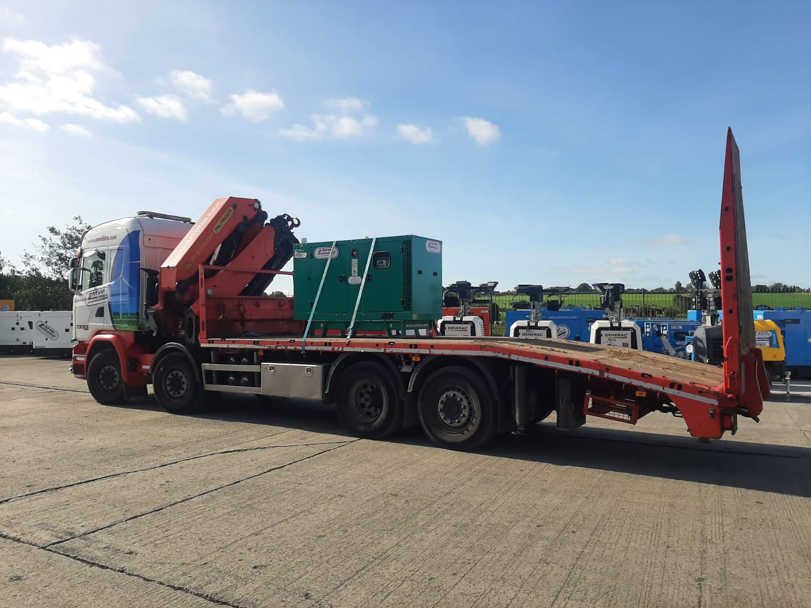 New Cummins C38D5 Silent Generator SOLD to a customer in Laois 