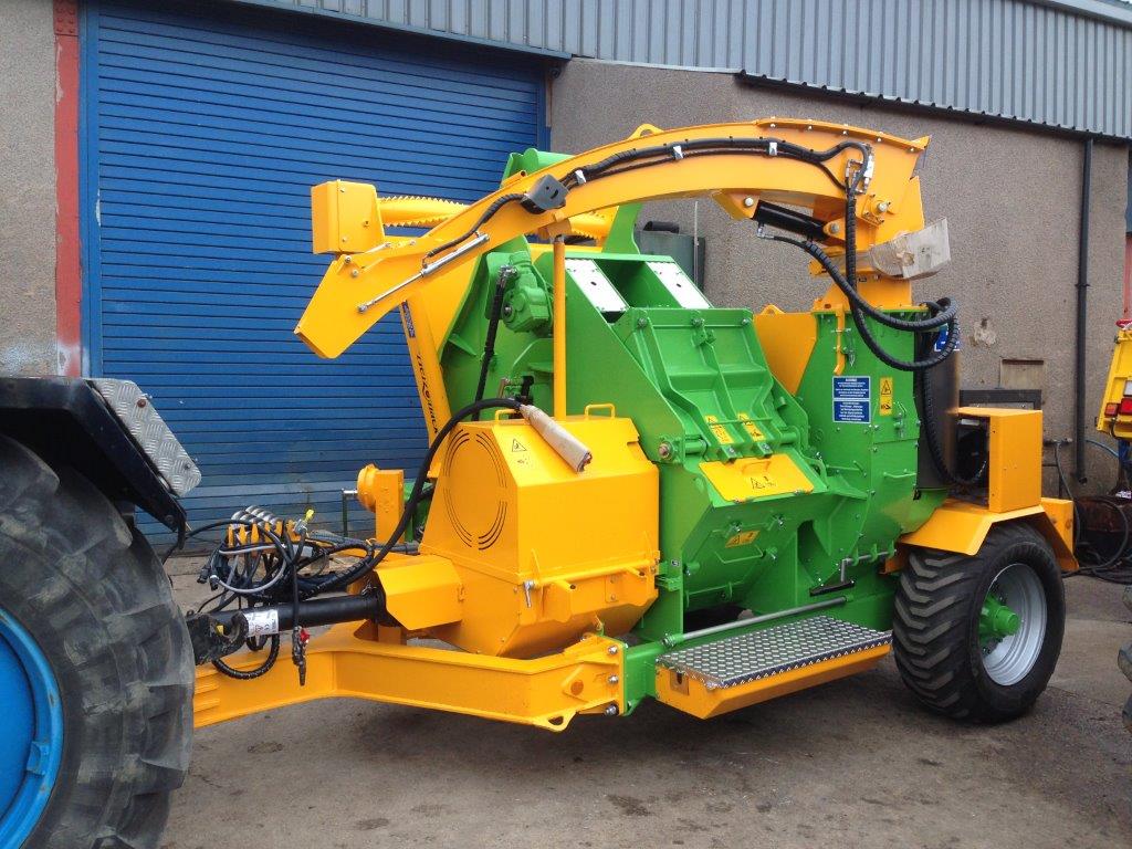HM8-500K HEIZOHACK WOODCHIPPER ON ITS WAY TO ITS NEW HOME!