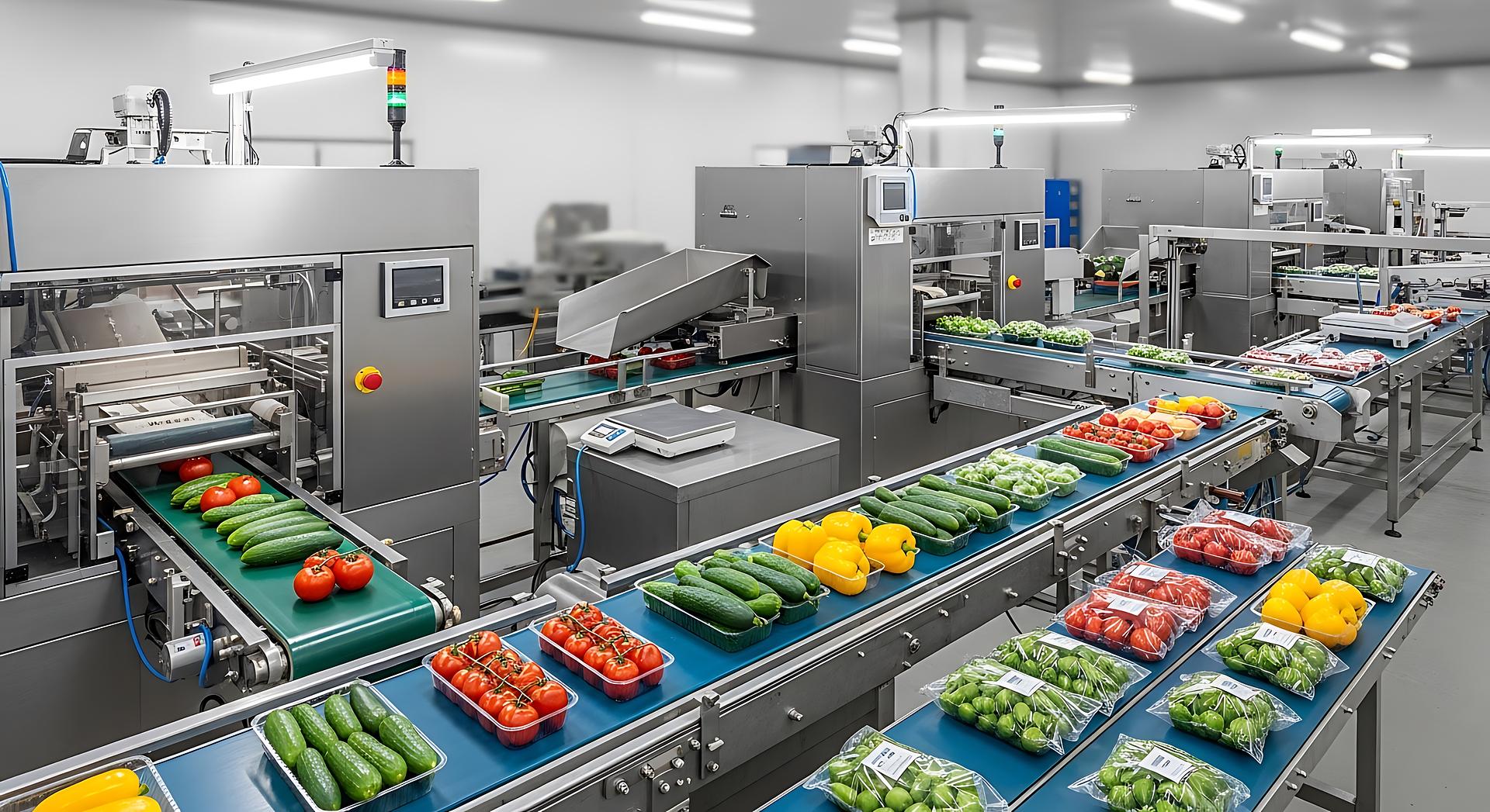 Fruit and vegetable processing and packaging equipment