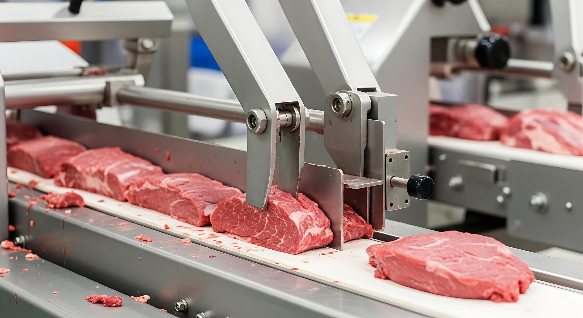 Meat processing and packaging equipment