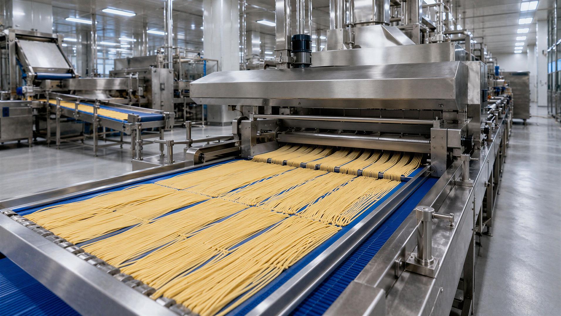 Pasta manufacturing and packaging equipment