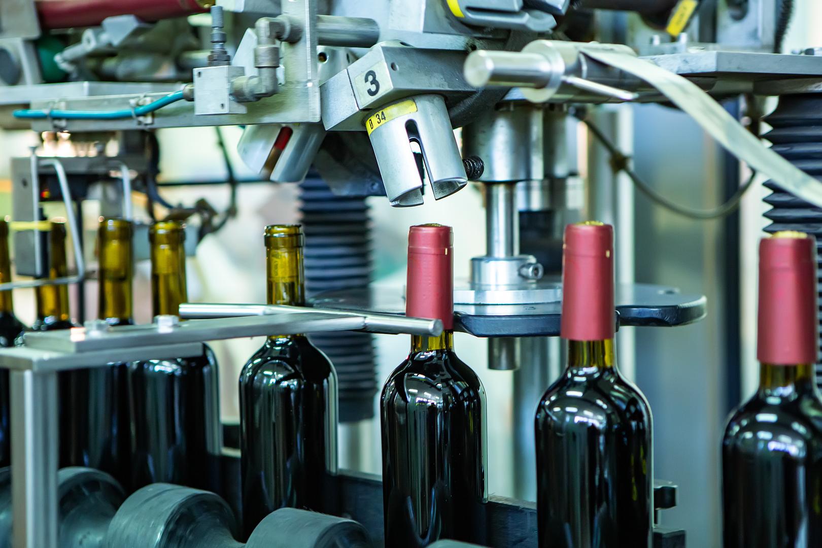 Wine processing and packaging equipment