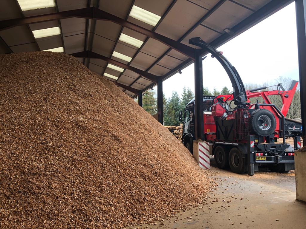 OUR HEIZOHACK CHIPTRUCK HAS BEEN BUSY THIS MONTH.