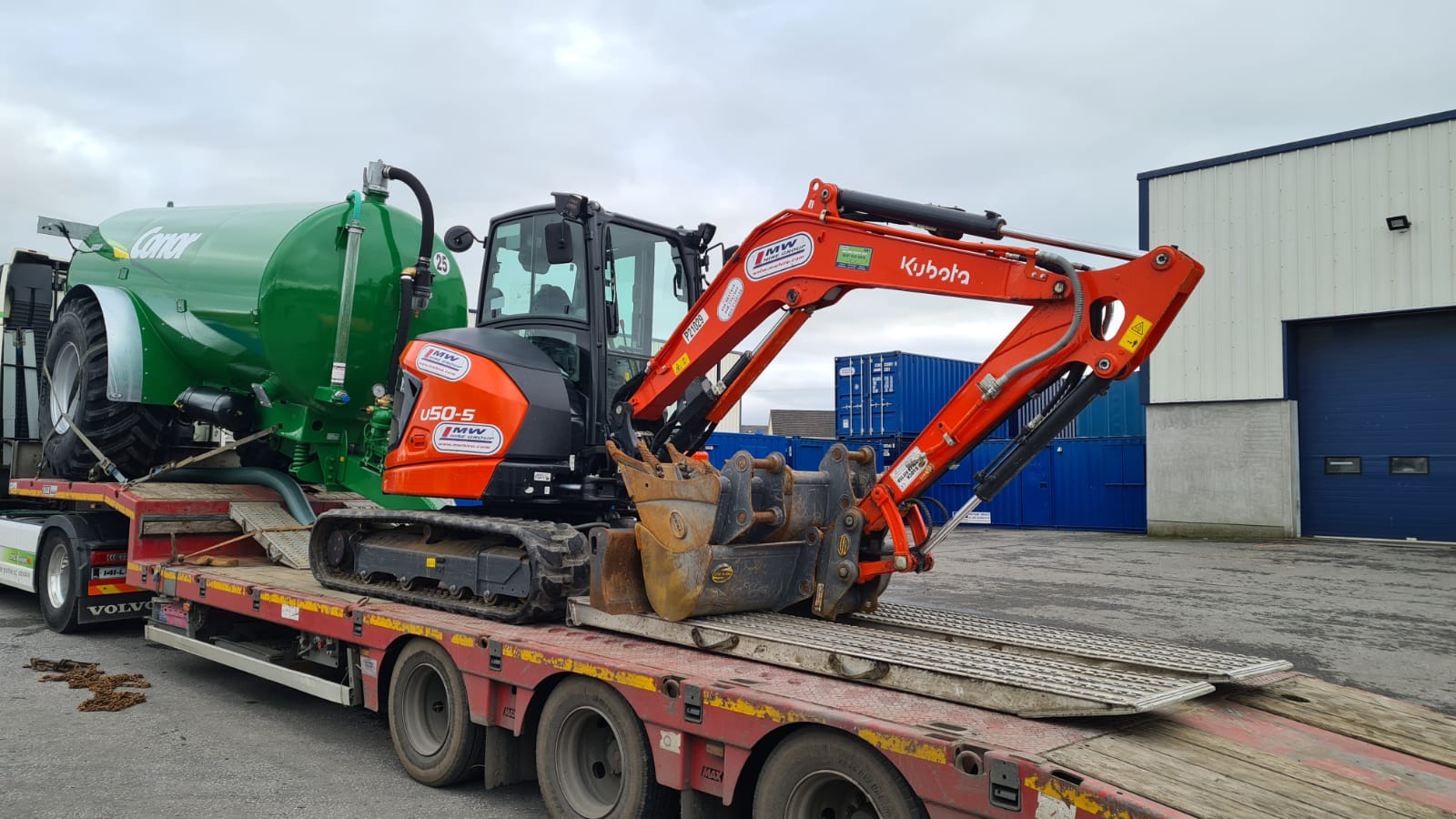Sold to a customer in the UK..... Ex Rental Kubota U50 