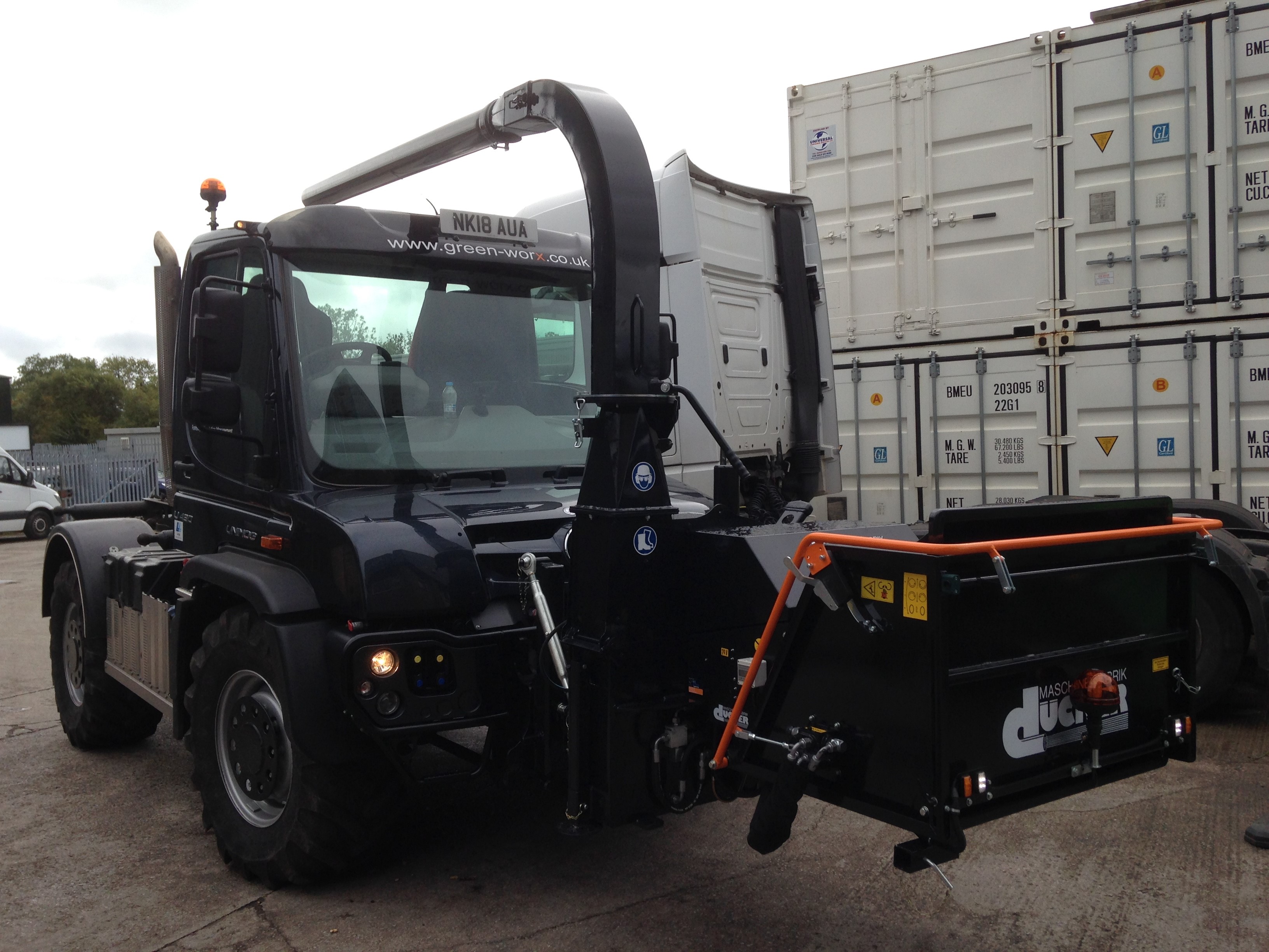  GREENWORX NEW FRONT MOUNT DUCKER CHIPPER