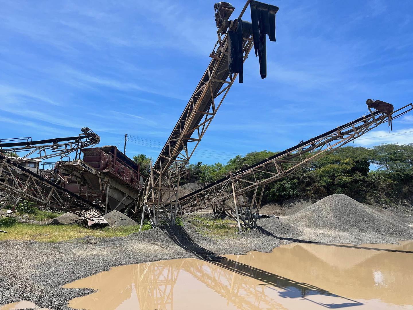 Our latest Commissioning in St America - Another Successful week.  Before - during and after pictures of a Basalt Quarry where I managed and oversaw the site clearance and commissioning of a Kleemann MC09 Cone Crusher and a Kleemann MS953 3 Deck screener to produce road making aggregates. Love it when everything comes together. 