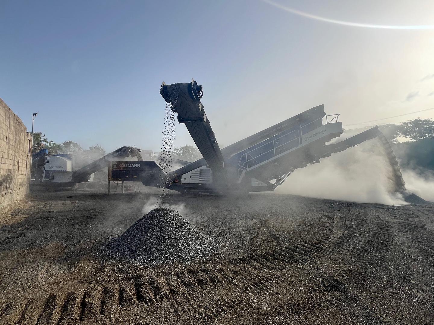 Our latest Commissioning in St America - Another Successful week.  Before - during and after pictures of a Basalt Quarry where I managed and oversaw the site clearance and commissioning of a Kleemann MC09 Cone Crusher and a Kleemann MS953 3 Deck screener to produce road making aggregates. Love it when everything comes together. 