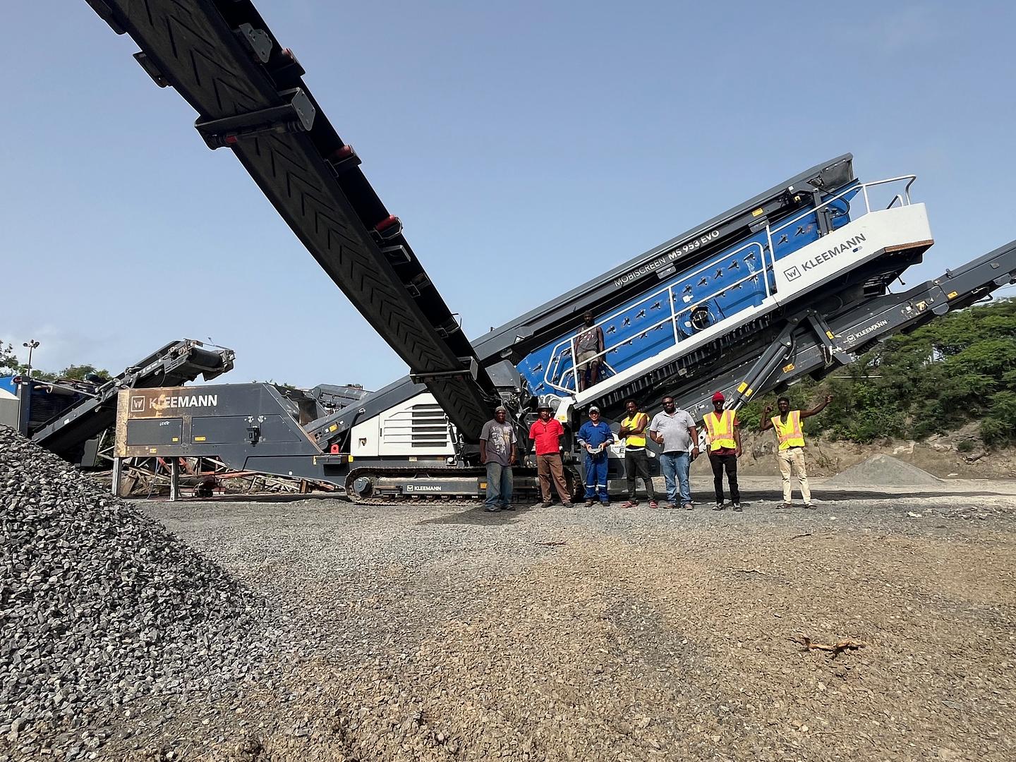 Our latest Commissioning in St America - Another Successful week.  Before - during and after pictures of a Basalt Quarry where I managed and oversaw the site clearance and commissioning of a Kleemann MC09 Cone Crusher and a Kleemann MS953 3 Deck screener to produce road making aggregates. Love it when everything comes together. 