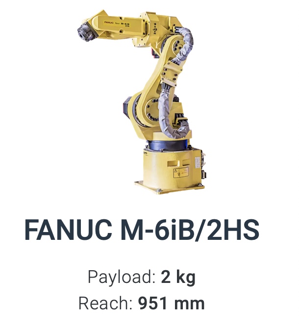 Fanuc M6iB/2HS Data Sheet