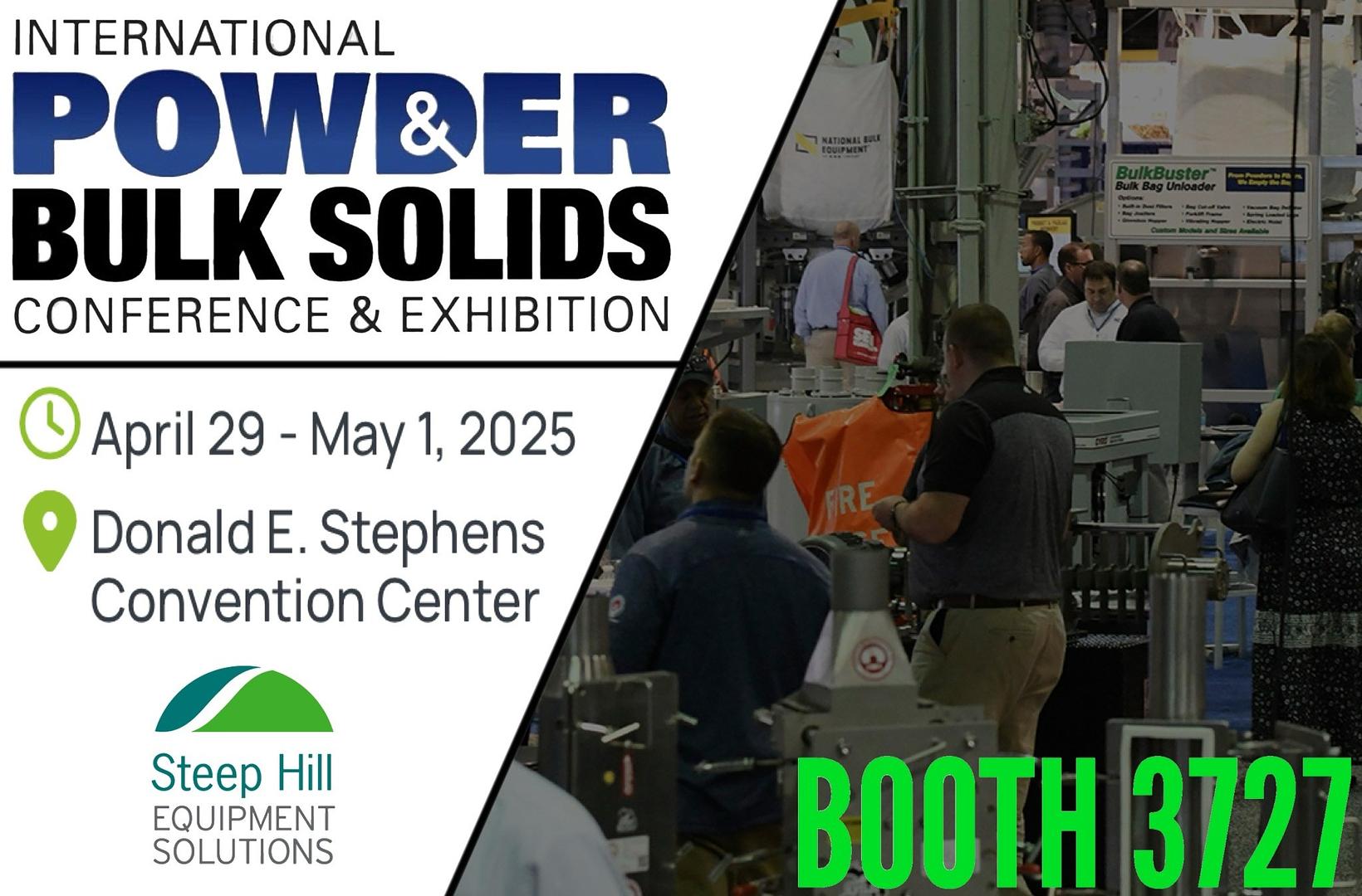 Get Ready for the International Powder & Bulk Solids Exhibition of 2025!