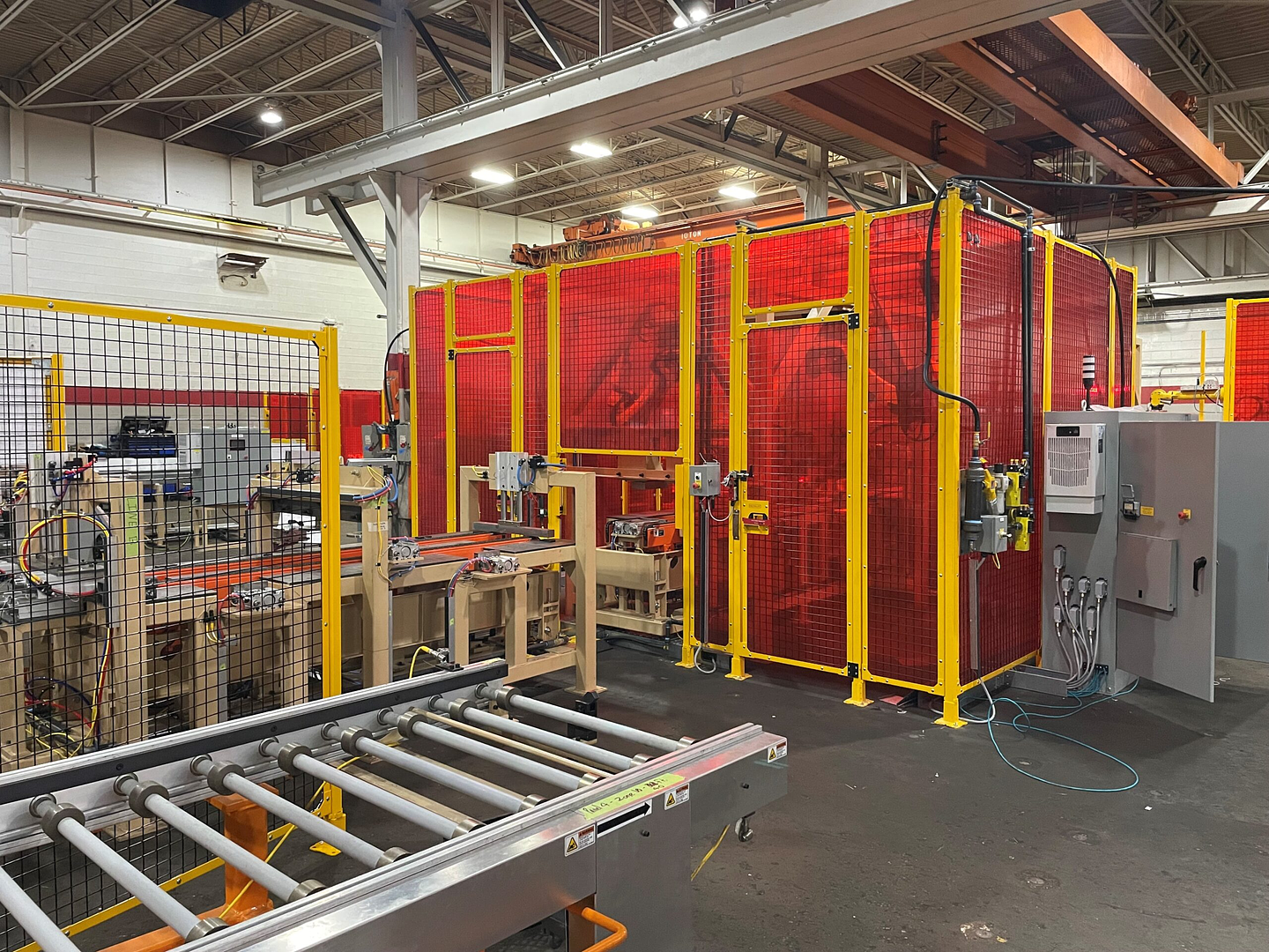 Robot cell at Robot World Automation