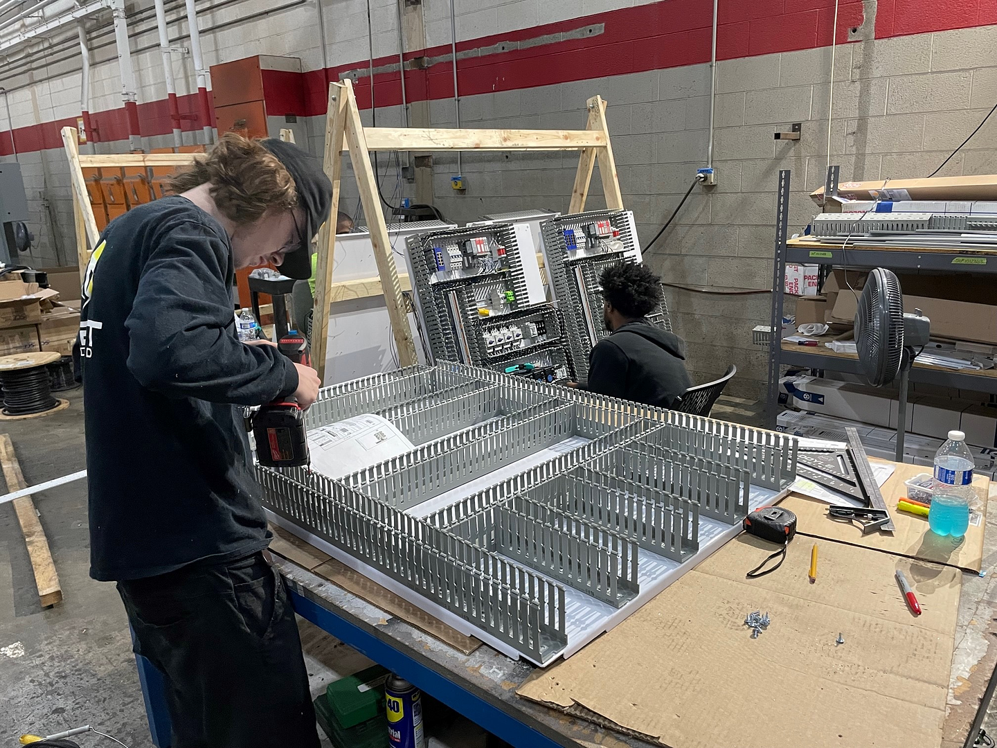 Electrical panel build at Robot World Automation