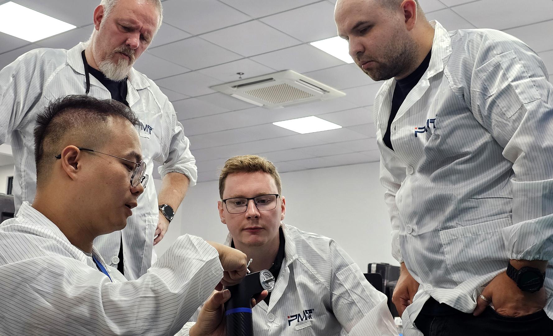 Manchester Metrology visits PMT Headquarters in China