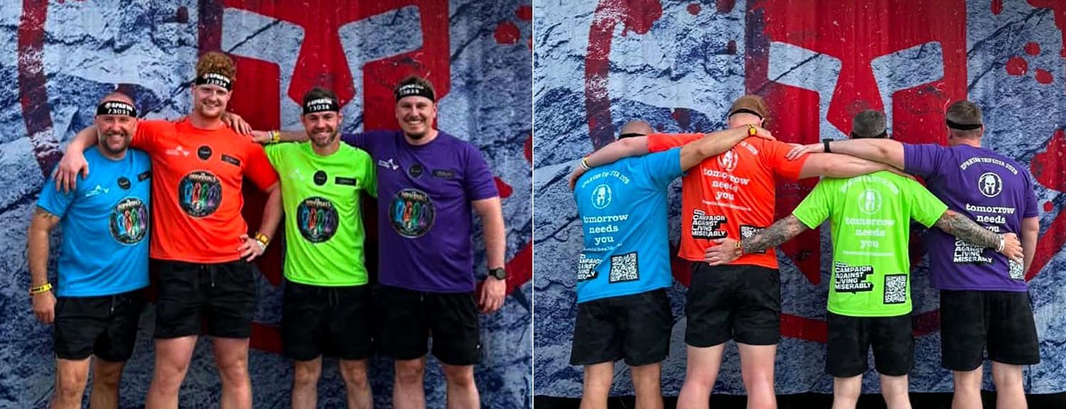 Spartan Trifecta Completed in Support of CALM