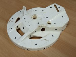 Restoring the 90-91 Kawasaki HX 125 H1 Brake Cover