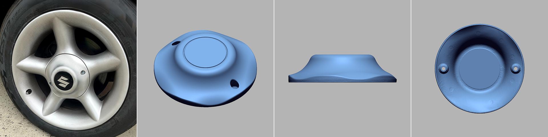 Recreating 30 Year Old Wheel Hubs with 3D Scanning and 3D Printing