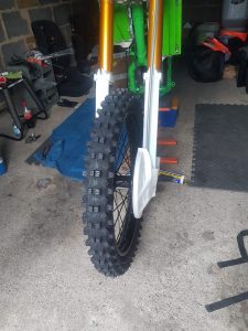 Restoring the 90-91 Kawasaki HX 125 H1 Brake Cover