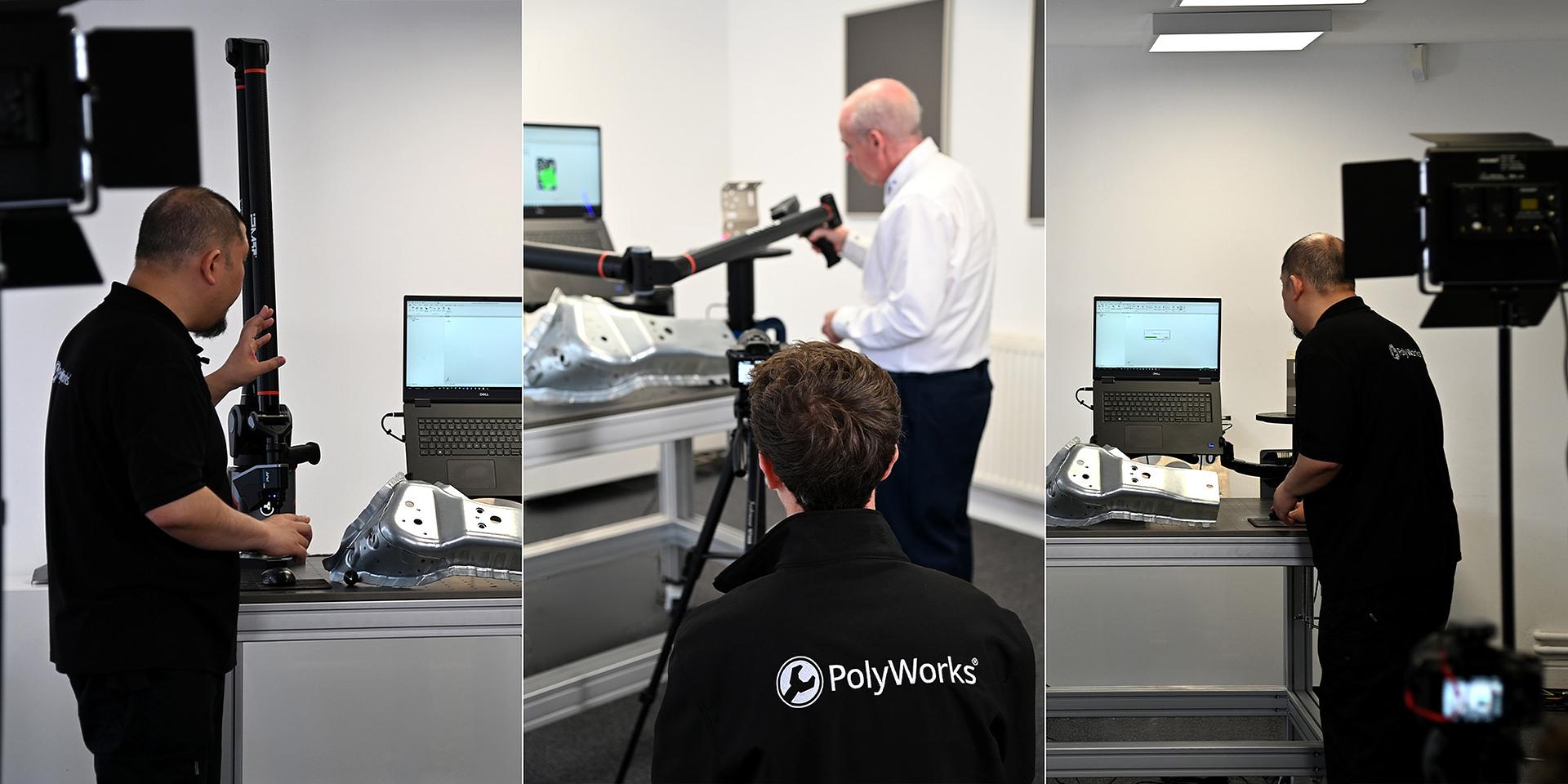 PMT GAMMA Arm and Scanner with PolyWorks Inspector