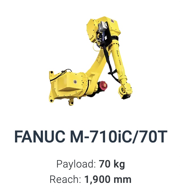 FANUC M-710iC/70T Data Sheet