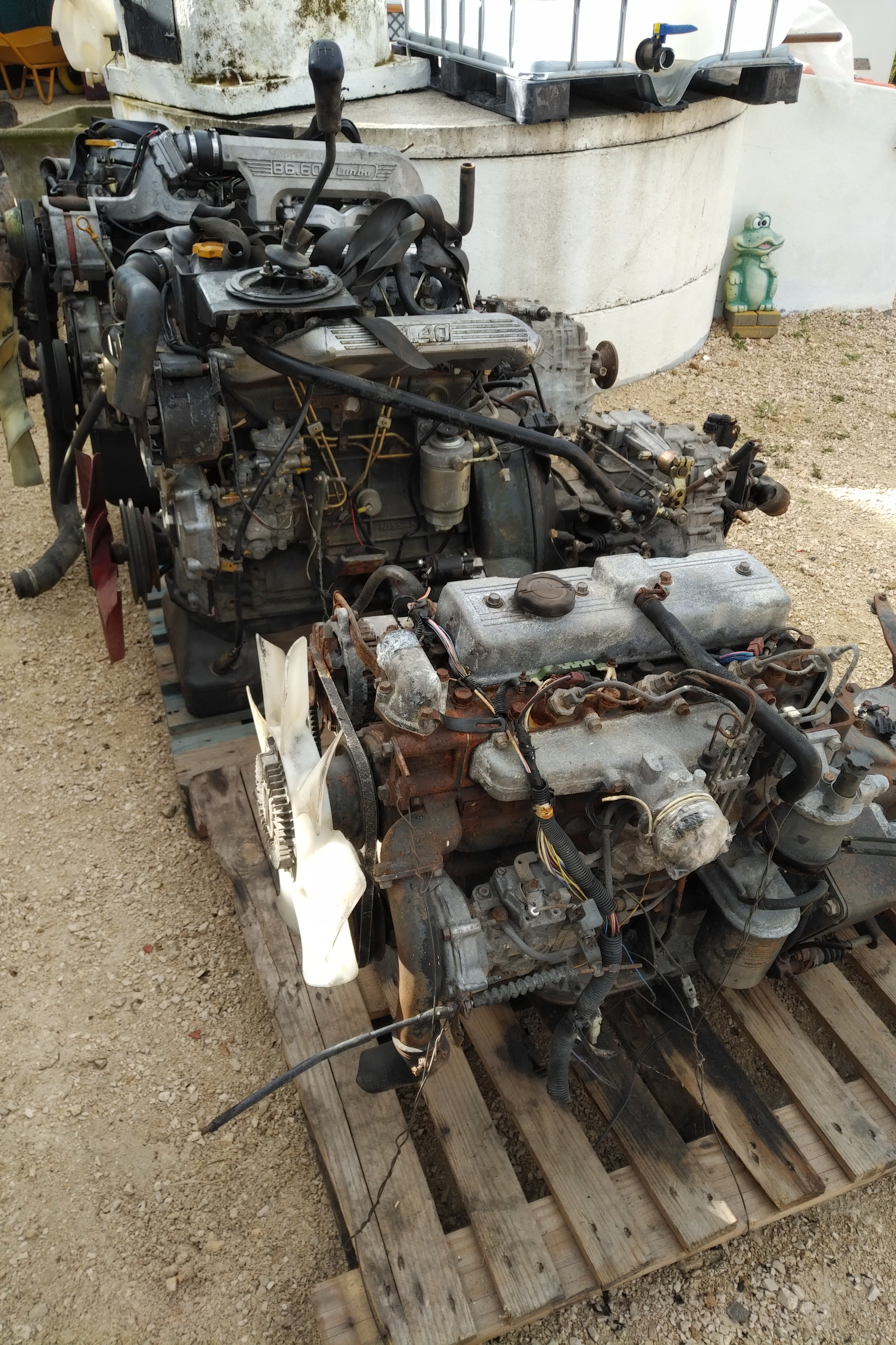 Engines for sale.