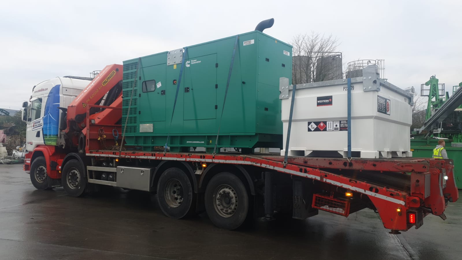 New Cummins C275D5 Cummins and 3,000L Fuel Bowser SOLD... delivered to the customer in Dublin 