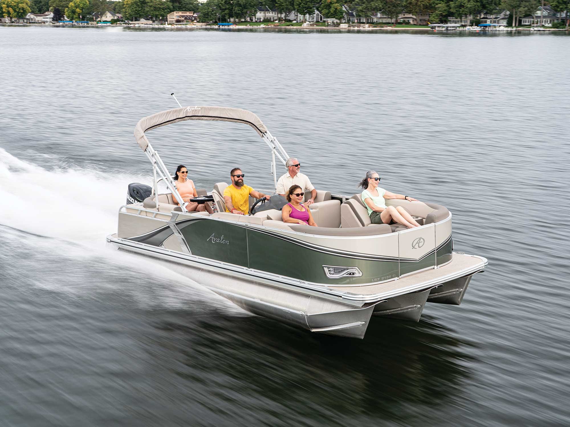 Handling Rough Water in a Pontoon Boat