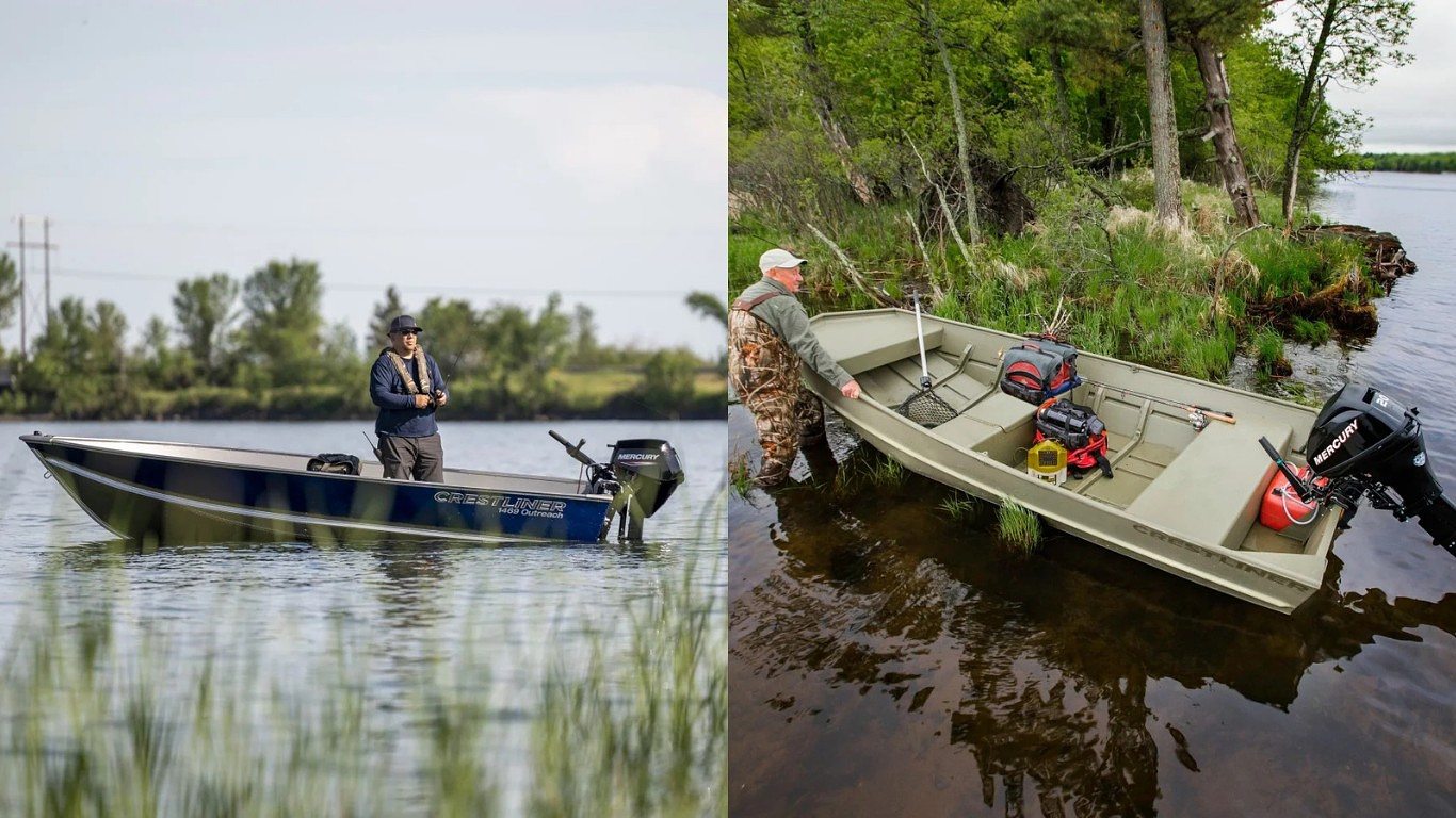 Crestliner Jon Boats vs. Outreach Series: Which Utility Boat Is Right for You?