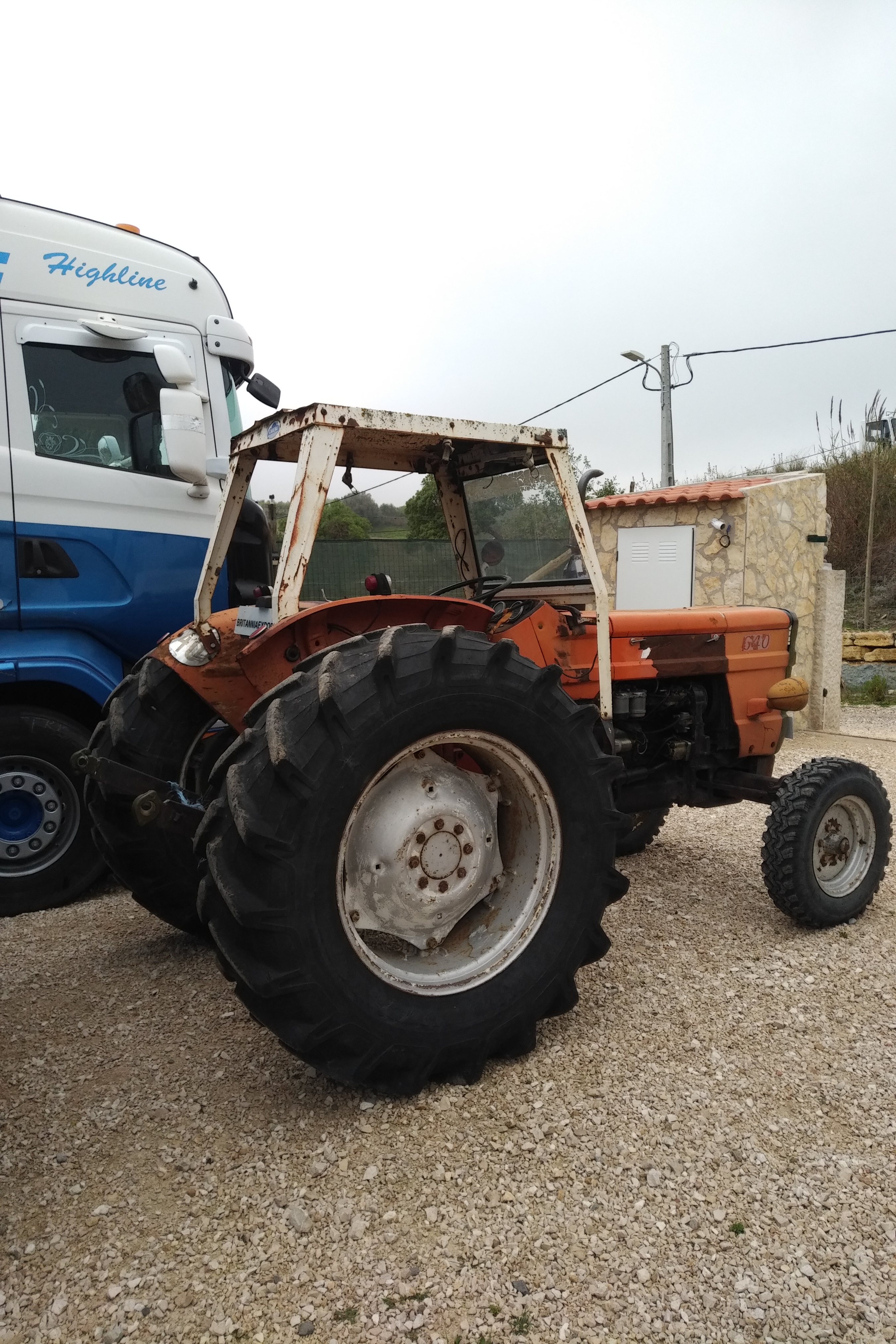1978 FIAT 640 Farm Tractor sold to Lagos - Nigeria.