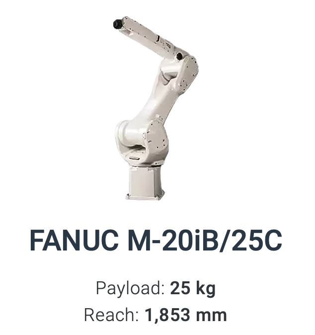 Fanuc M-20iB/25C Data Sheet