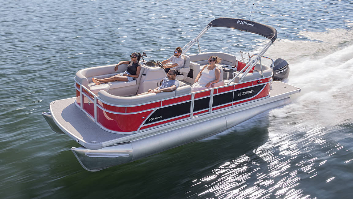 Godfrey Xperience pontoon layout