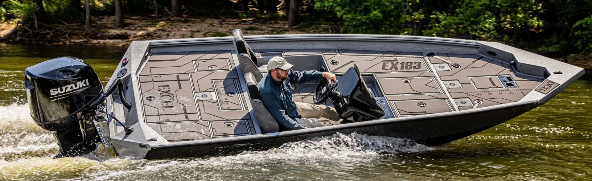 Marine stereo speakers installed on a boat at Xtreme Outdoors Boat and RV