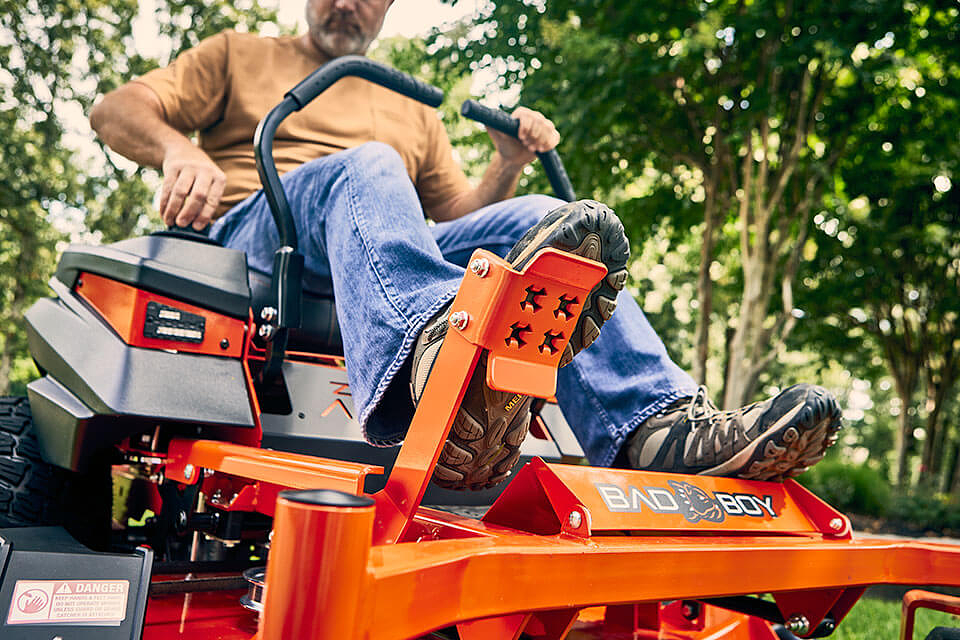 Bad Boy lawn mower sold at Xtreme Outdoors Boat and RV